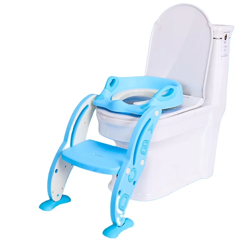 
Детское сиденье для обучения горшку с ступенчатой табуретной лестницей для детей, малышей, туалетный стул 