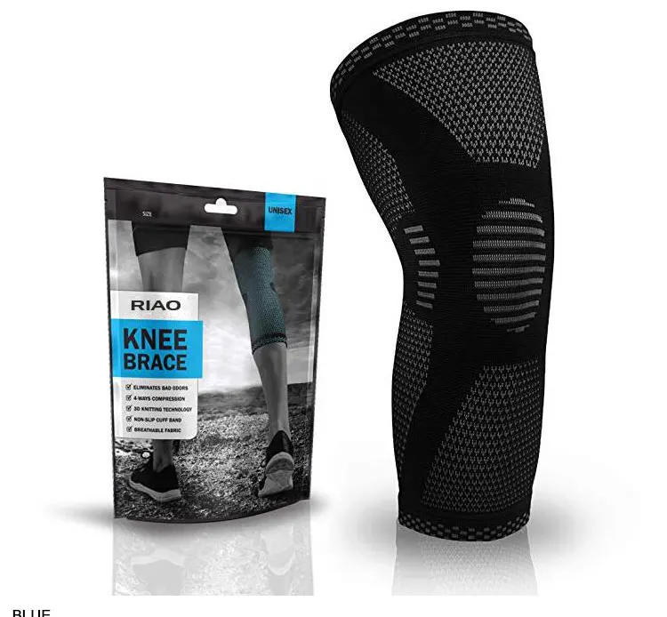 Gym Custom Safety Leg Knee Sleeve Support Compression Sleeve Knee Brace