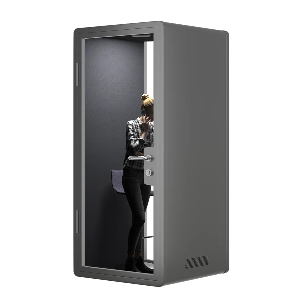 Soundproof phone booths for the open office