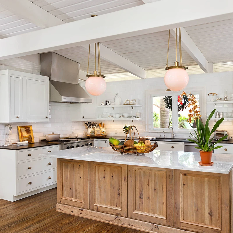 Classic integrated solid wooden kitchen cabinet designs modern luxury usa rta white shaker style modular wood kitchen cabinets