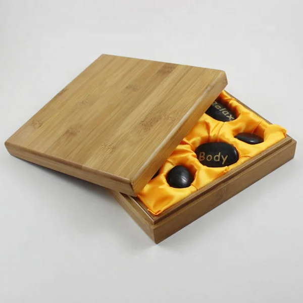 
Natural Hand-polished SPA Volcanic Stone Massage shiatsu neck massage cushion 