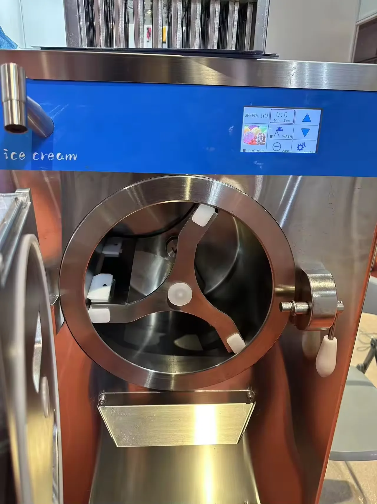 80L Cylinder China Supplier Professional Ice Cream Hard Ice Cream Maker Gelato Making Machine