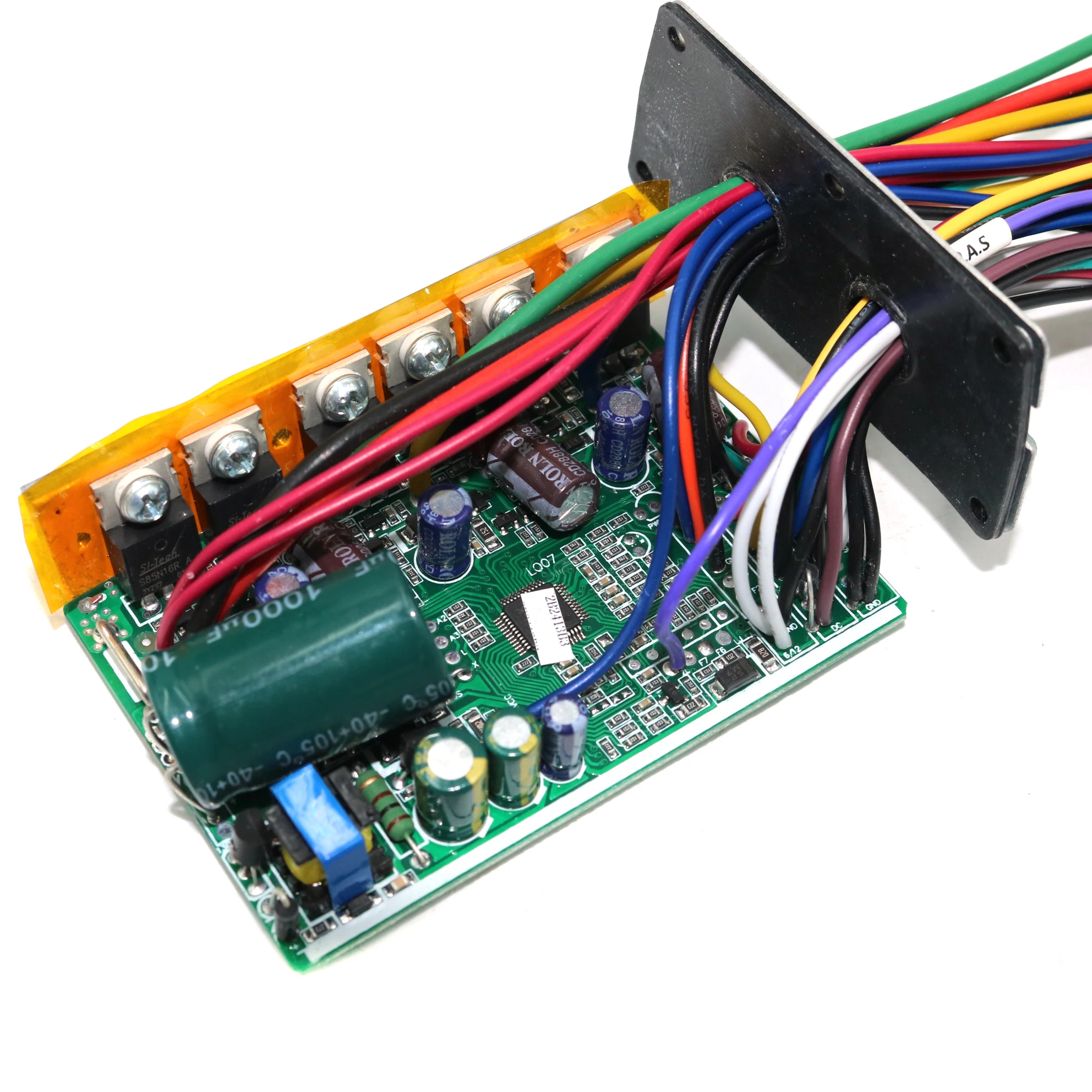 Zuncontrol шесть МОП-36V/48V/52V/60V 500W 25A BLDC Электрический ccooter контроллер и GT-100 ЖК-дисплей один