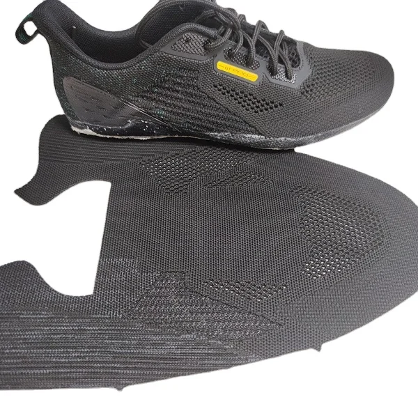 Factory customized capellada para zapatillas upper shoe knit flying woven semi-finished upper