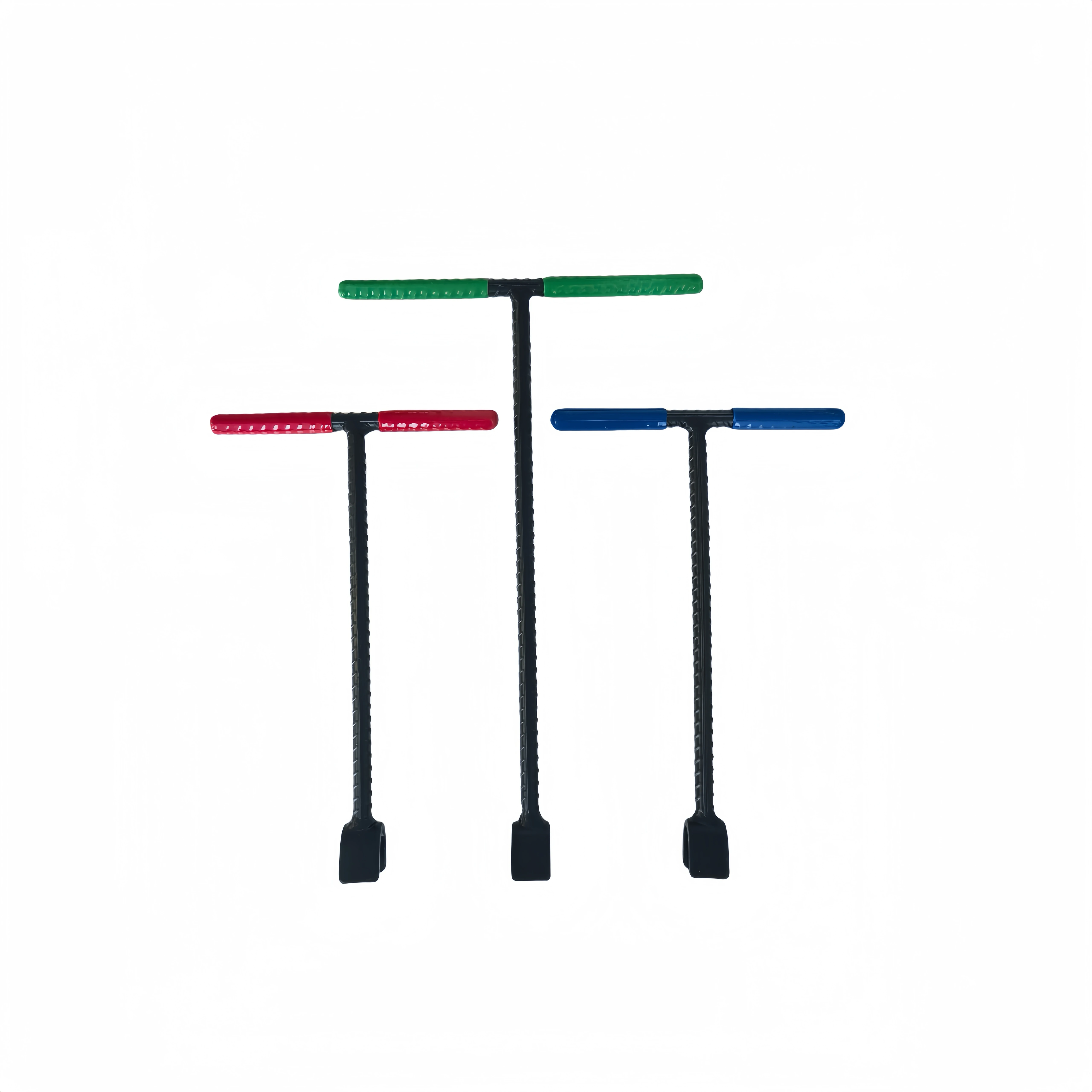 17 Inches Water Meter Key  Cut Off Tool with Enforced Steel T-handle & 4-Way Water Spigot Key, Garden & Plumbing Tool