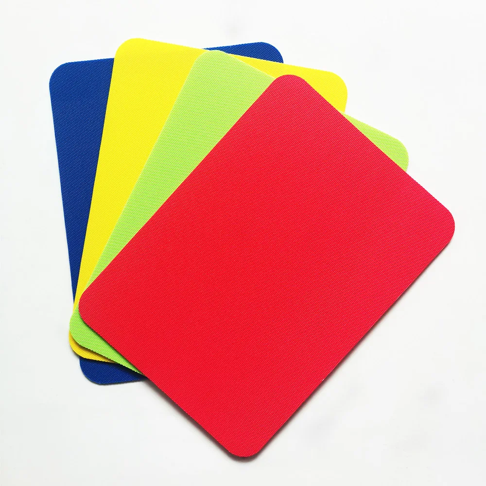Wholesale Professional Non Slip Flexible 4pcs/Set Plastic Cutting Board Set