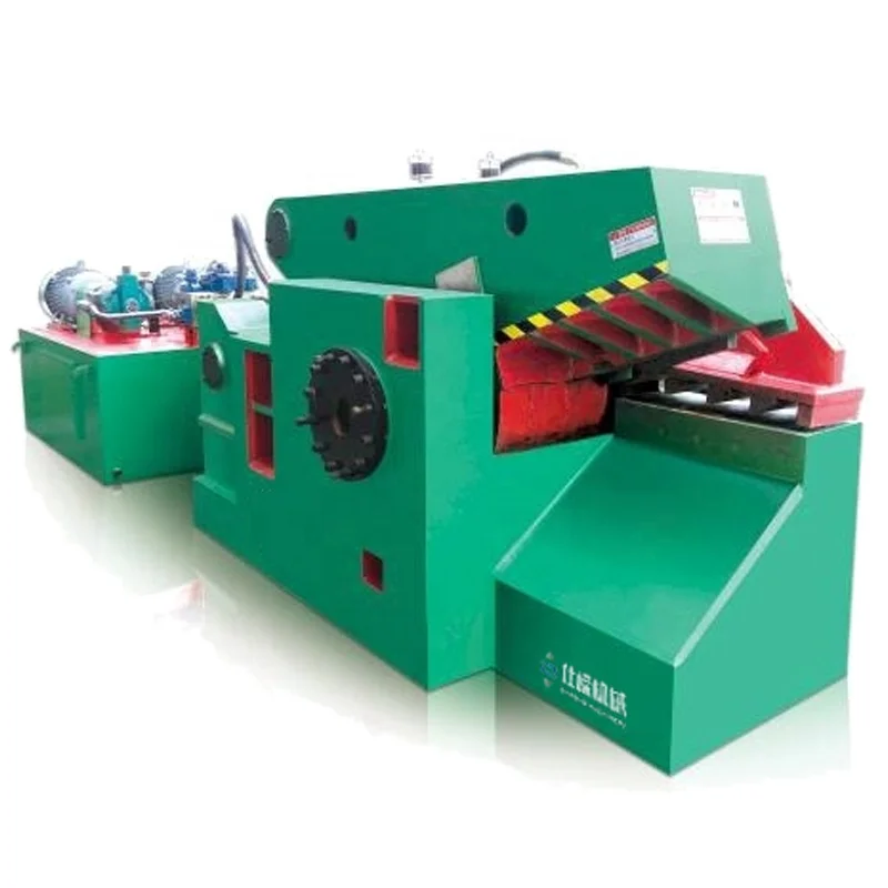 Hydraulic Scrap Metal Steel Alligator / Cutter with Crocodile shear / cutting machine