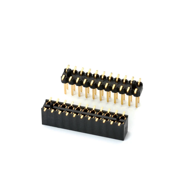 2-80 Pin Single Dual Row IDC Connectors PCB DIP SMD SMT 0.8 1.0 3.96 1.27 mm Pitch 2mm 2.54mm Male Female Pin Header