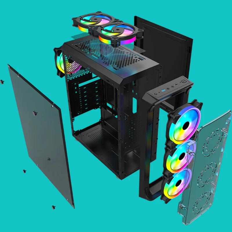 Лидер продаж, тонкий Настольный компьютер rohs с торговой гарантией