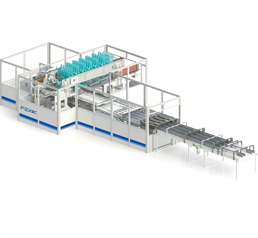 Packing machine for packing toilet paper rolls