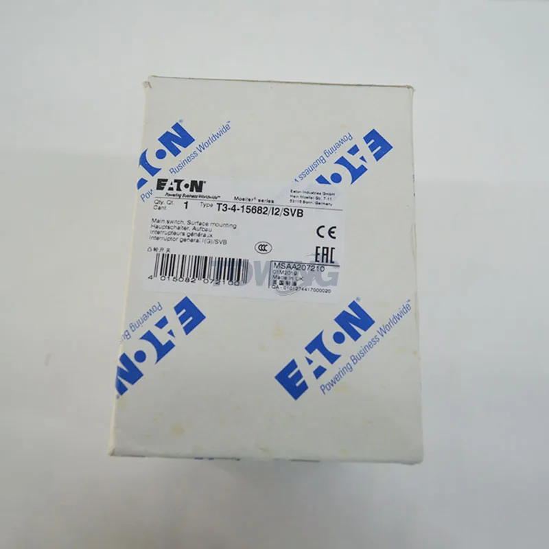 100% new and Original EATON isolating switch T3-4-15682 I2 SVB