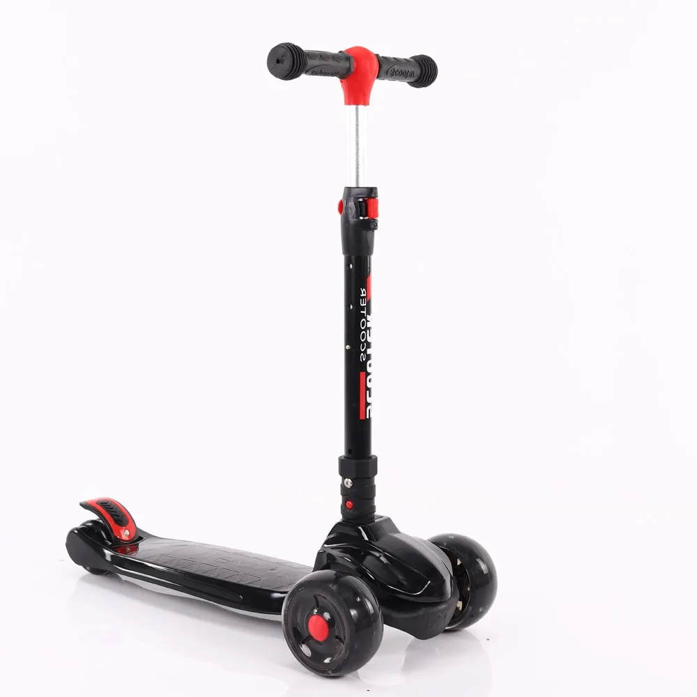 Aluminum handlebar 3 wheel folding scooter kids
