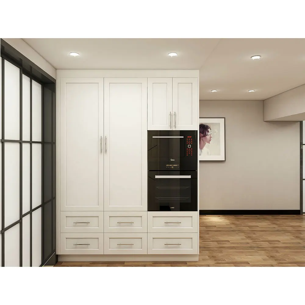 Kitchen Cabinets Solid Wood Kitchen Furniture Foshan Factory Furniture Kitchen