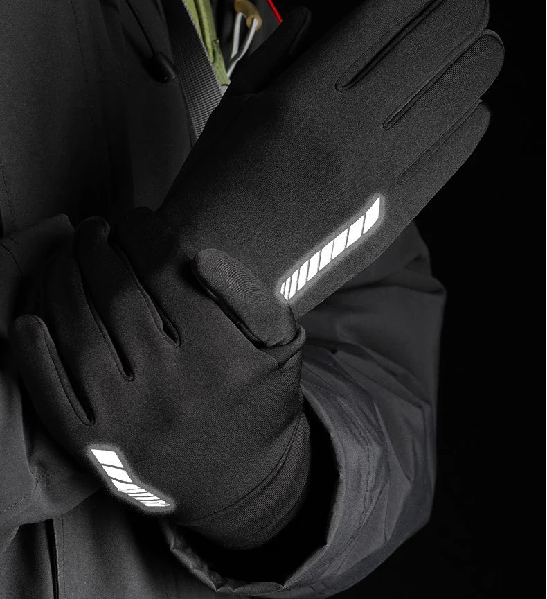 Winter warm gloves men winter outdoor sports riding ski gloves fall and winter windproof waterproof touch screen