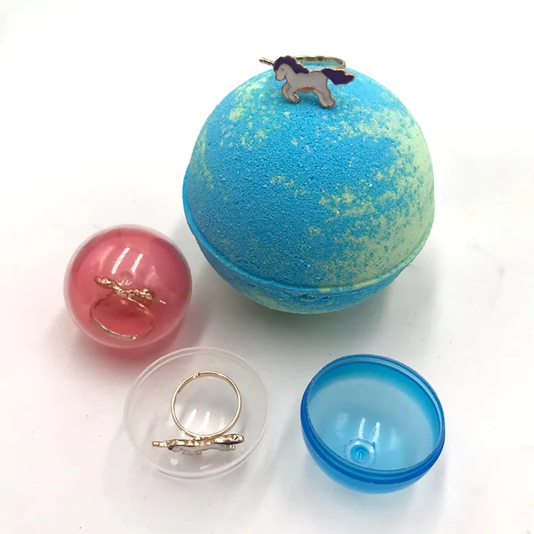 Hot Sale Msds Colorful Bomb Bath Organic Bubble Vegan Bath Bombs with Ring