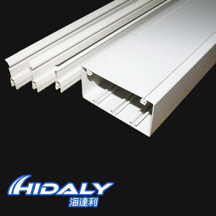  Горячий отсек Чили кабель raceway сетевой ПВХ trunking 100x50