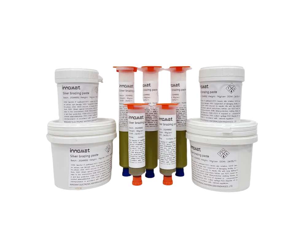 Factory Direct Sales Iron Welding Yellow Green Silver Brazing Paste Silver Based Solder Paste