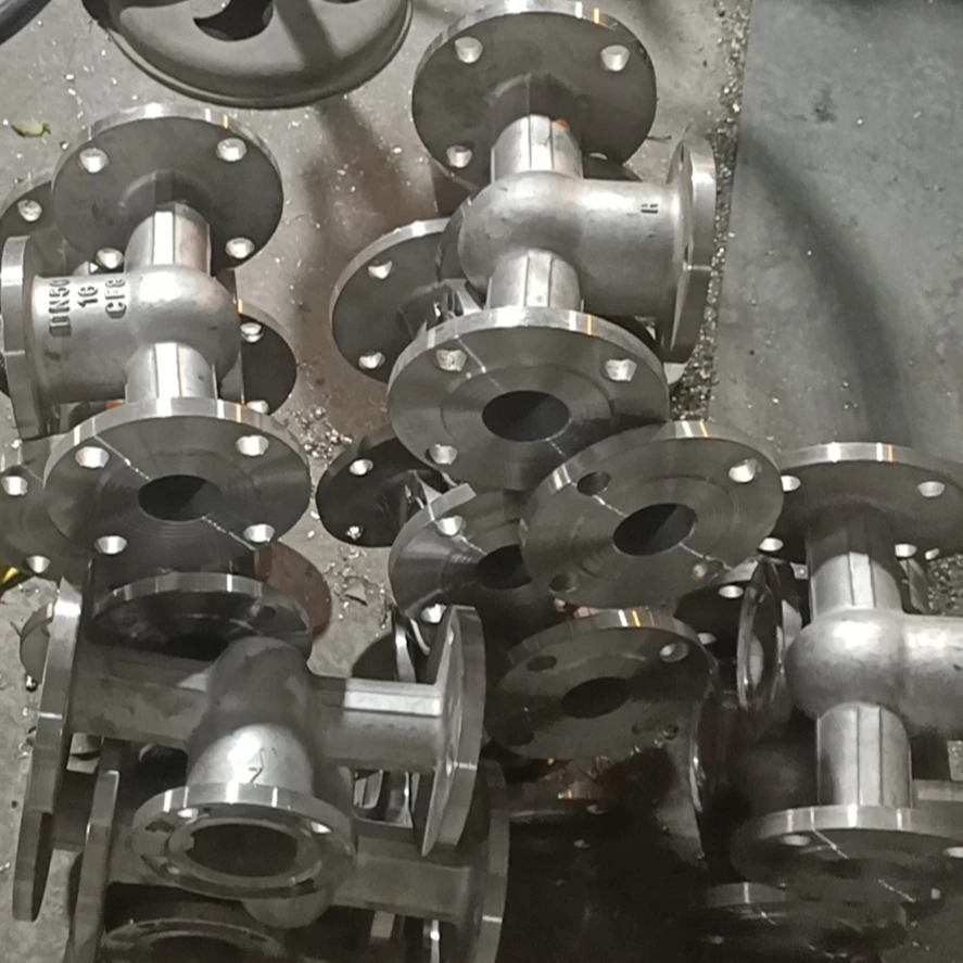 
Stainless Steel CF8 Control Valve Water Q41F DN150 PN16 Flange End Ball Valve 