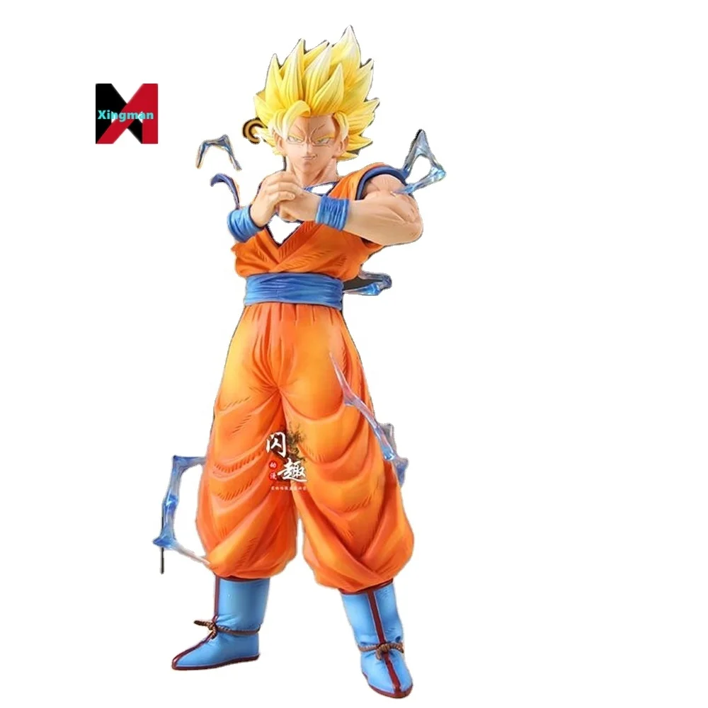 30cm Dragoned Ball Z Son Goku Action Figure Anime DBZ Super Saiyan 2 Figuras Toys GK Statue PVC Collection Model Gift Children