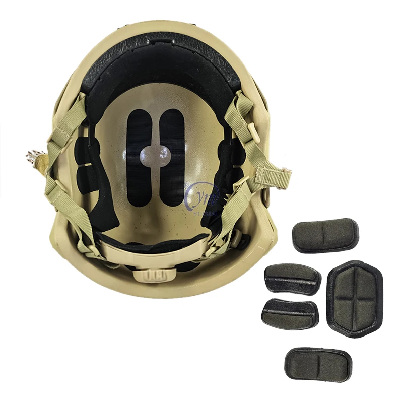 YUEMAI Tactical Military Fast Lightweight NIJ IIIA PE/Aramid Ballistic Bulletproof Helmet