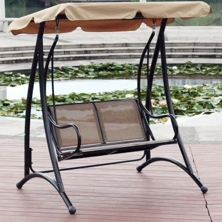 
Outdoor Buy Swing Chair/2 person Metal Steal Stand Patio Yard Grarden Swing Chairs 