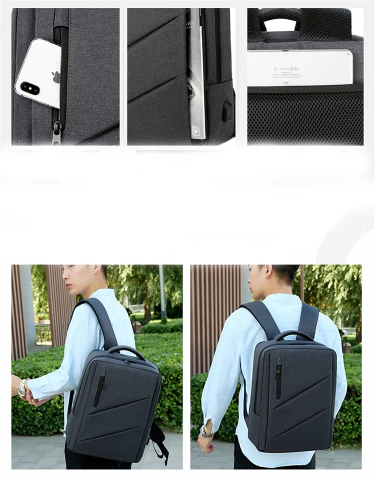 Лучший 2021 водонепроницаемый USB зарядное устройство Порт школьная сумка Mochila рюкзак мужской женский анти кражи умный для ноутбука