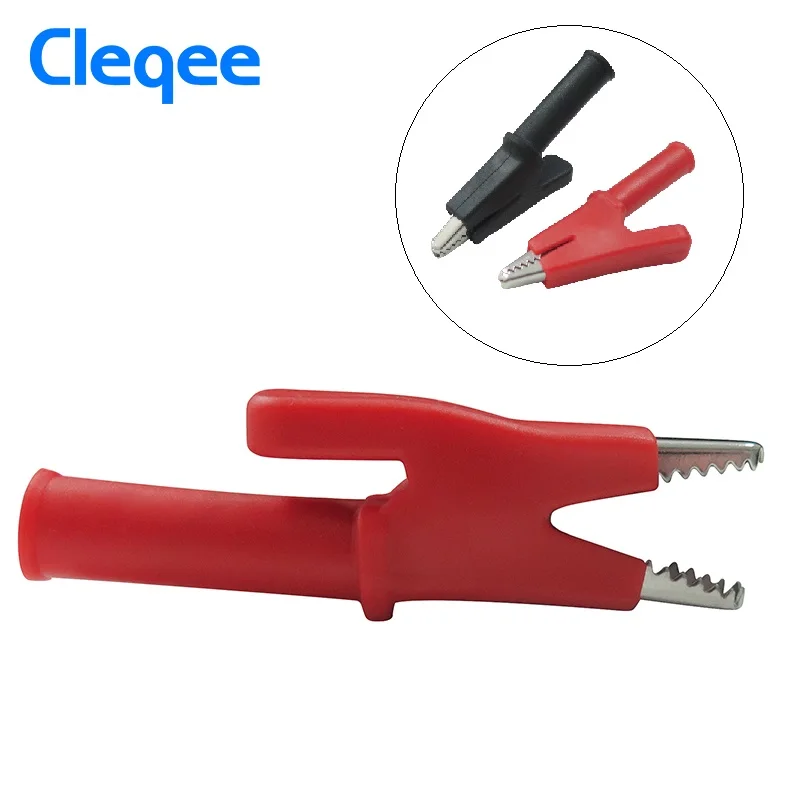 Cleqee-2 P1260D Многофункциональный комплект измерительных наконечников (кабель с байонетным коаксиальным разъемом защищенный зажим «крокодил» испытательный крюк клипса для датчика осциллографа 4 мм контрольные выводы вилки типа «банан кабины