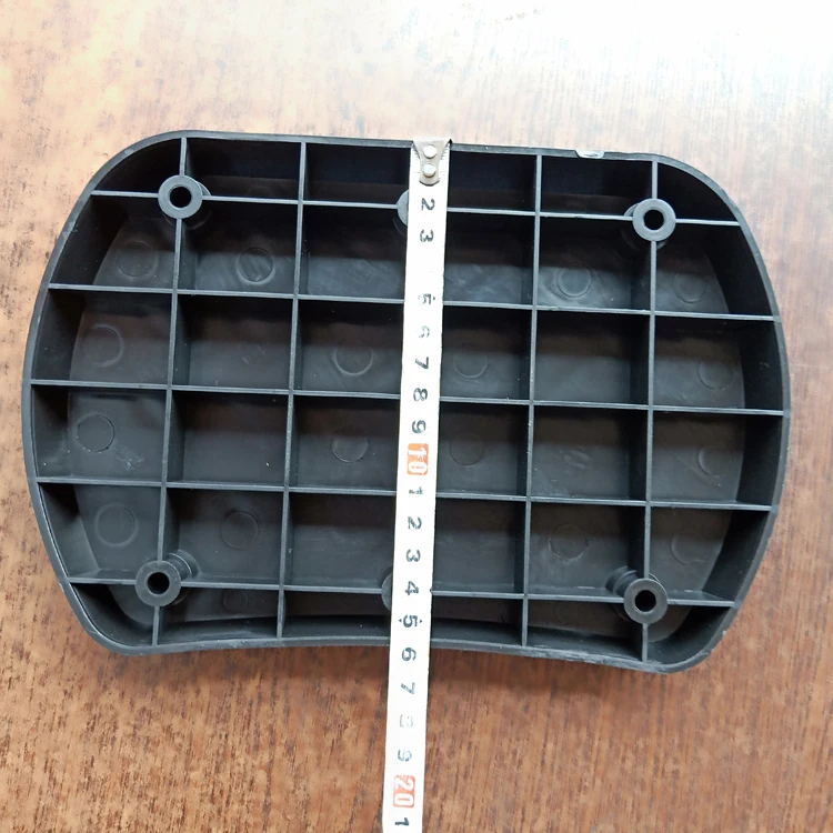 Chinese manufacturers make black rubber customized bus driver foot rest plate brake accelerator foot rest anti slip rubber pad