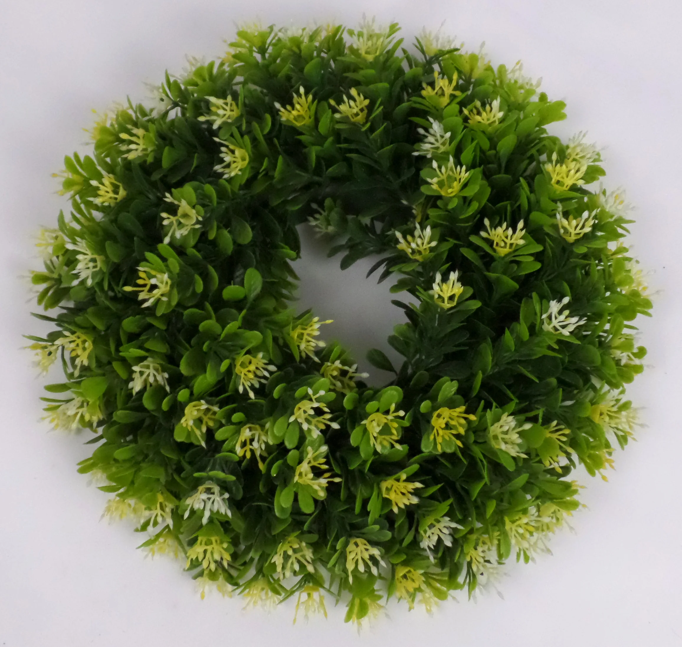 real touch artificial plastic plants succulent plants and flowers christmas wreath for wall door decoration
