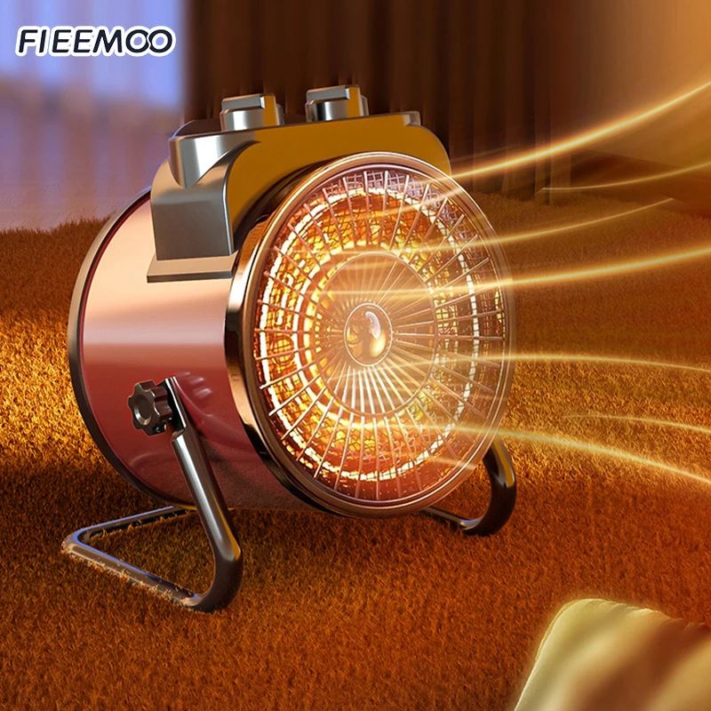 2024 hot sale 1000W/2000W3000W mini small portable electric PTC ceramic core heater home heater fan for winter room