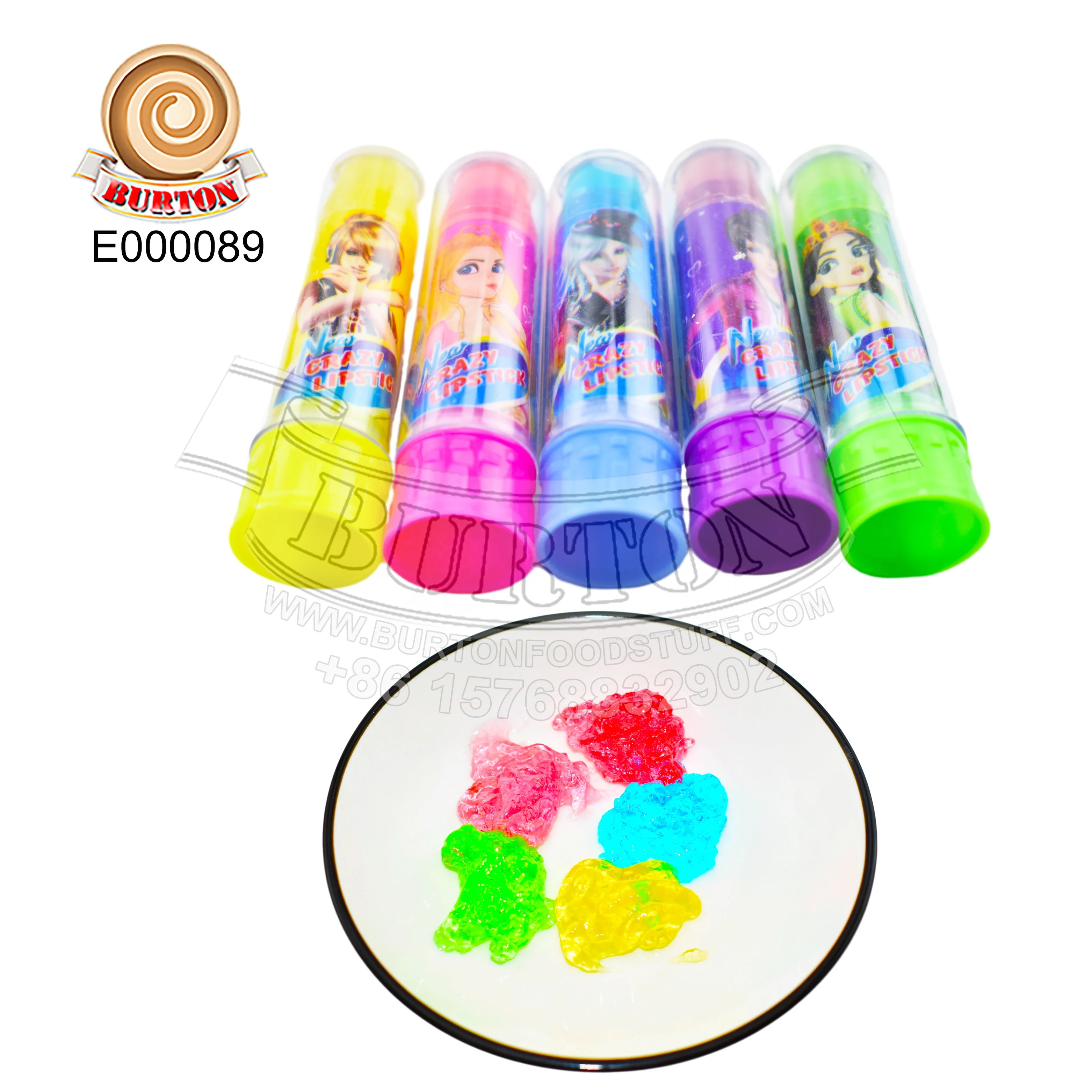 Halal lipstick jam candy fruit-flavored jam