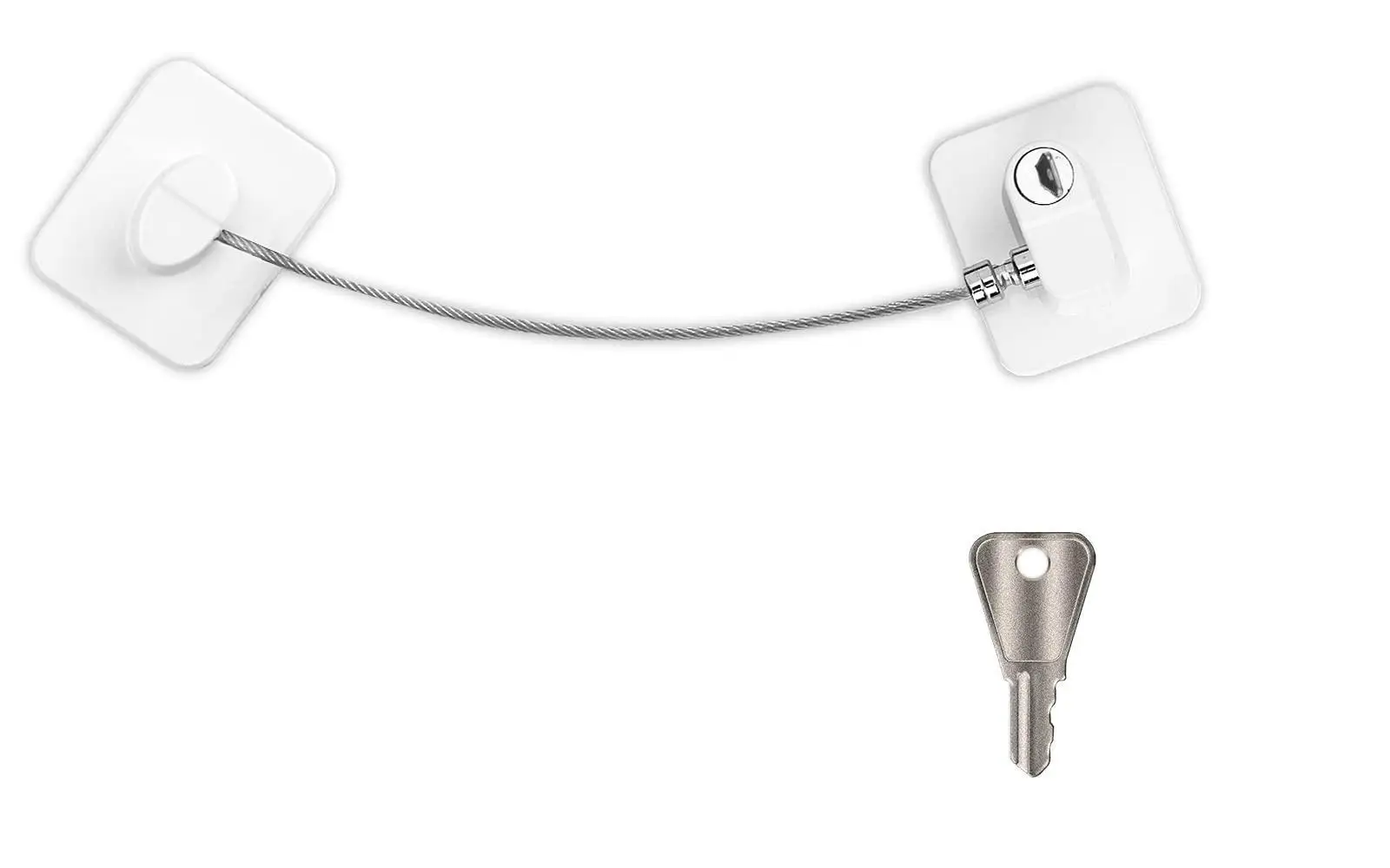 Child Proofing Cabinet Door Lock Baby Safety Hot Sale Protector Toddler Anti-pinch Drawer Refrigerator Locks With Key