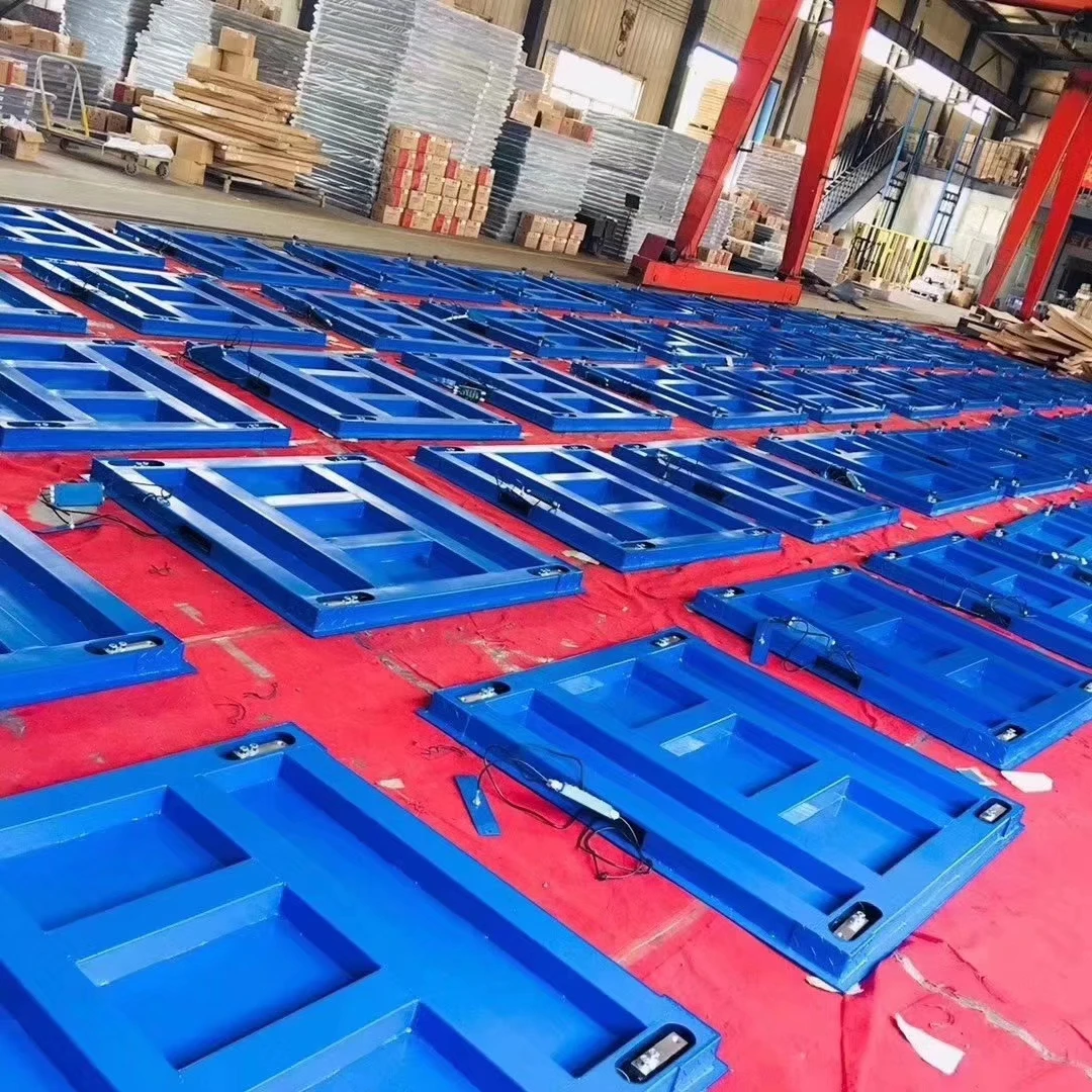Factory sell electronic digital platform weighing floor scale 1x1m 2t floor scale