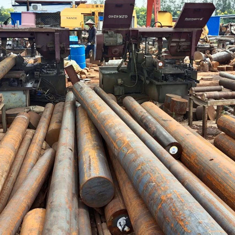 High quality round steel cutting can be fixed size processing 42CrMo SCM440 4140-4142 42CrMo4 size specifications round rod