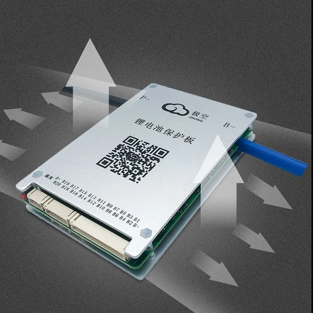 JKBMS smart bms lifepo4 B2A8S20P 4S~8S home use solar hybrid inverter battery pack bms JK BMS 200A 350A  for lithium ion battery