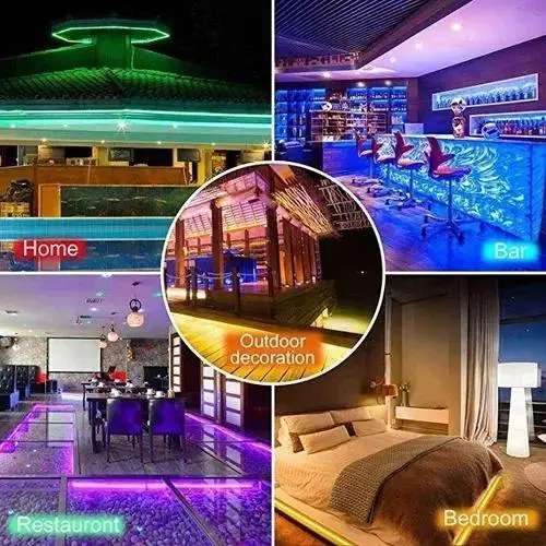 LED Silicone Neon Light Strip Set IP65 Waterproof 2835 Low Voltage 5M 12V 6*12 Shape Embedded Linear Flexible Light Strip