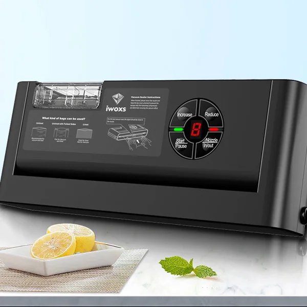 Fully Automatic Nozzle Portable Vacuum Sealer Coffee Sealer food vacuum sealers tea rice meat bean chicken preservation March Expo