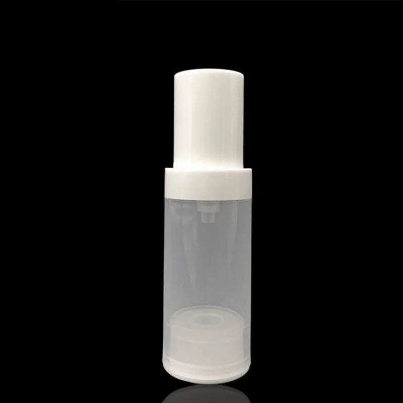 30ml 50ml 100ml scrub lotion bottle PP plastic transparent vacuum bottle press pump cosmetic sub-bottling 1oz 2oz 3oz
