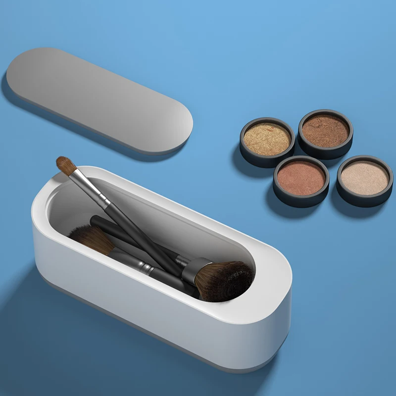 AIWO Household Ultrasonic Jewellery Cleaner Small Portable Denture Eyeglasses Coins Silver Cleaning Machine Ultra Sonic Cleaner