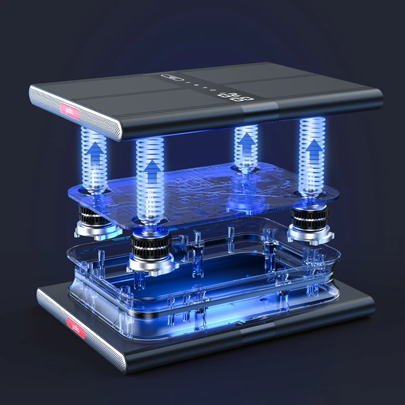 
exercise fitness body slimming with Bluetooth power spare parts crazy fit massage vibration plate machine 