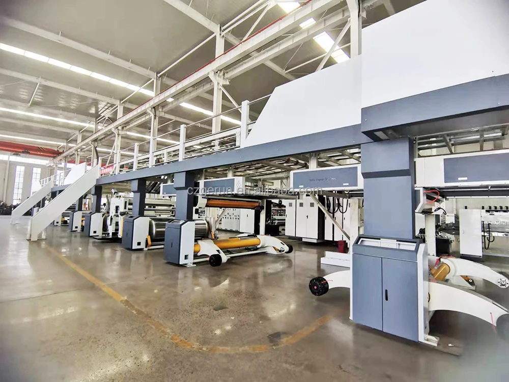 Carton box making machine/boxes cardboard/corrugated paperboard production line