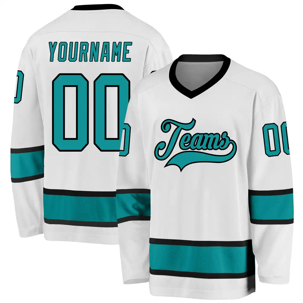 2024 New Design 100% Polyester Hockey Jersey Manufacturer Plus Size Jersey Hockey Ice Outdoor Sports Cheap Hockey Jerseys