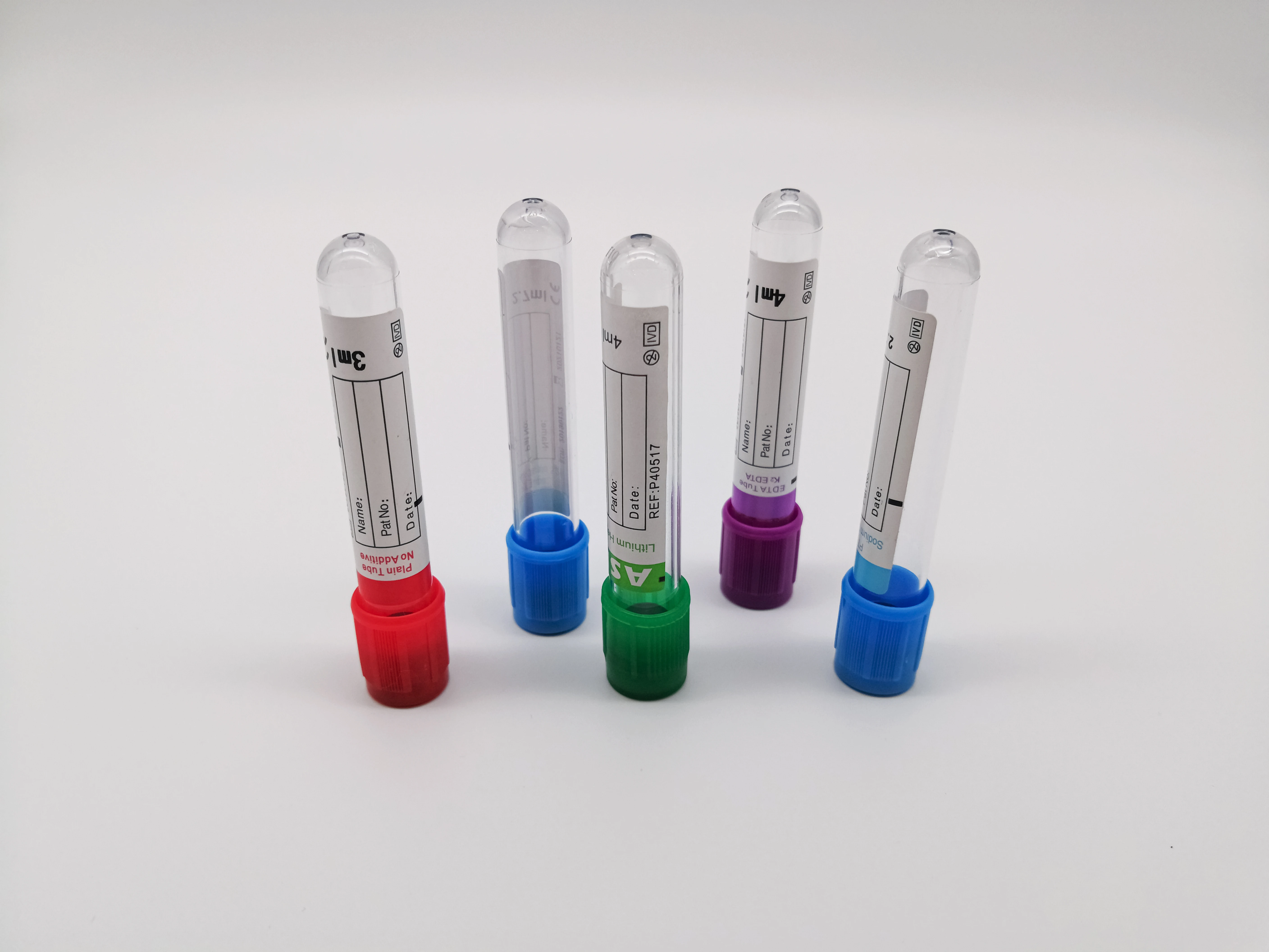 High Quality Yellow Red No Additive Vacuum Blood Collection Tube