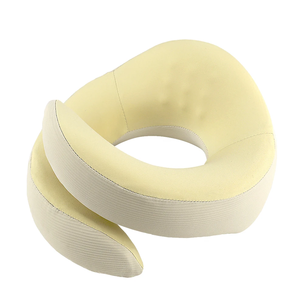 Wholesale Memory Foam U-Shaped Travel Pillow Neck Support Head Rest Car Plane Support Head Rest Sleep Pillow
