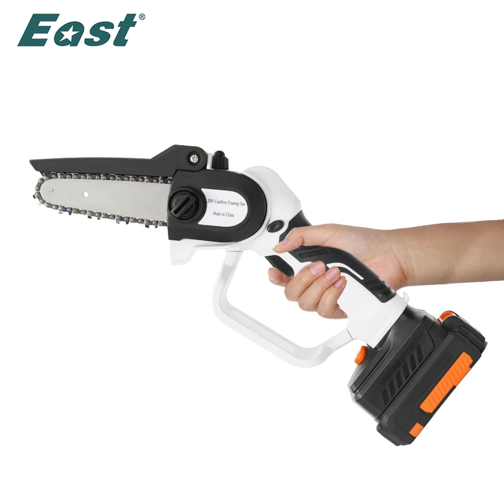 EAST New Energy electric tree cutting Portable Chainsaw Power Pruning Shears 4 Inch mini chainsaw