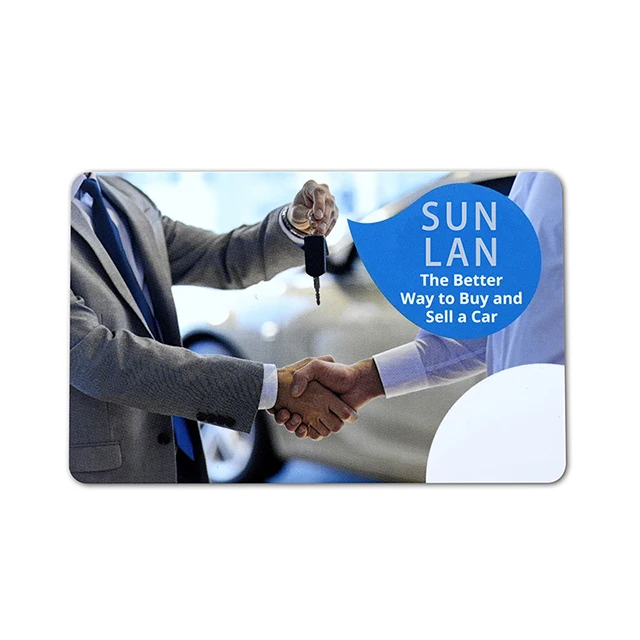 SUNLANRFID 2022 Google Play Gift Card Customized Standard Credit Size Special Color Magnetic Stripe Pvc for Loyalty RFID 125khz