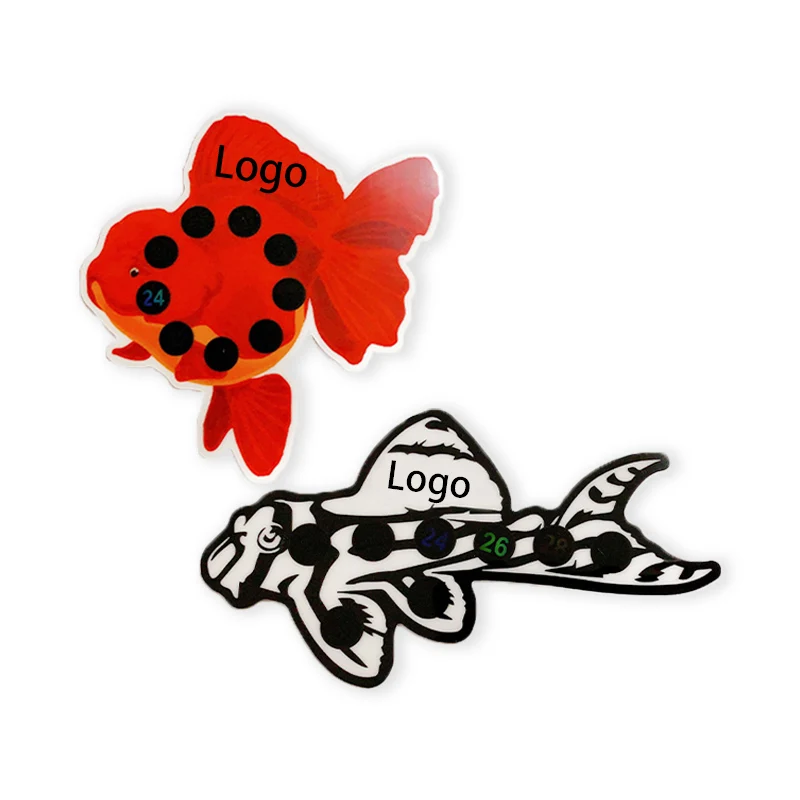 Easy Reading Fish Aquarium Thermometer Sticker