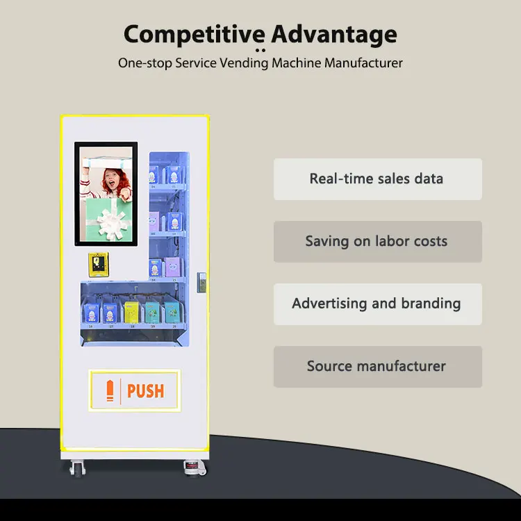 Limited-Capacity Vending Machine Cost Savings mini vending machine card reader vending machine metal for wholesale