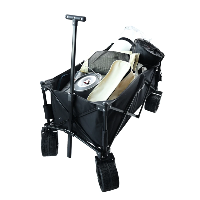 Outdoor Baby Wagon Stroller Beach Trolley Cart Camping Folding Wagon Picnic Shopping Wagon Stroller