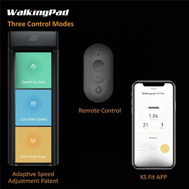 Складная беговая дорожка Xiaomi Mijia WalkingPad A1 Pro с управлением через
